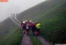 T: Fünf Urlauber mit Pkw 150 Meter abgestürzt -> 4 Personen eingeklemmt