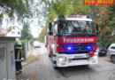 Nö: Komposthaufen in Brand geraten