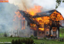 Schweiz: Gaden in Stans in Vollbrand