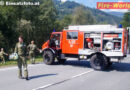 Tirol: Eingeklemmte Person nach Unfall auf der B 169 bei Stumm