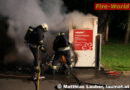 Oö: Brand einer Müllsammelstelle