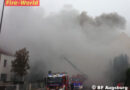 Bayern: Verletzte bei ausgedehntem Wohnungsbrand in Augsburg