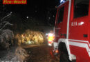 Oö: Wintereinbruch am 11. Oktober hält Feuerwehr Bad Goisern auf Trab
