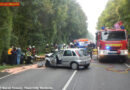 Deutschland: Person klemmt nach Frontalcrash bei Herdecke in Unfallauto