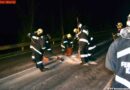Oö: Lkw verlor Öl -> Zwei Kilometer lange Ölspur