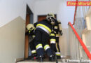 Stmk: Zwei Personen bei Brand in Knittelfeld von Feuerwehr evakuiert