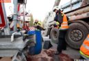 Nö: Lkw-Lenker übersieht eine 50 to schwere Lokomotive