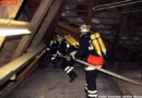 Nö: 40 Atemschutzgeräteträger beüben Dachstuhlbrand in einer Kirche