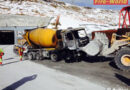 Schweiz: Betonmischer brannte auf Hochgebirgsbaustelle