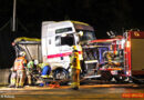 Schweiz: Feuerwehreinsatz nach Lkw-Unfall auf der A1 bei Neuenhof
