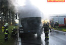 Nö: Motorbrand an Lkw zwischen Lugendorf und Armschlag