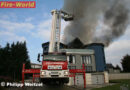 Deutschland: Villa in Schwalmtal-Renzendorf lichterlohn in Flammen