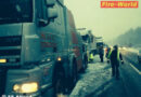 Nö: Drei Lkw als erste „Schnee-Opfer“ auf der A21 bei Alland
