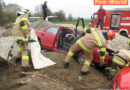 Oö: FF St. Georgen bei Bezirksrettungsübung 2013