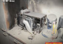 Stmk: Küchenbrand durch explodierten Mikrowellenherd in Graz