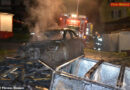 Stmk: Anfahrt mit Hindernis zu Garagenbrand