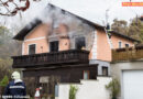 Nö: Fünf Feuerwehren bei Wohnhausbrand in Haslach im Einsatz