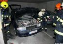 Oö: Fahrzeugbrand in Tiefgarage von Besitzer gelöscht