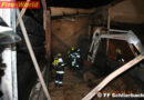 Oö: Feuer im Hackschnitzelbunker eines Sägewerkes in Schlierbach