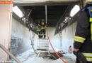 Bayern: Brand in einer Autolackiererei in Augsburg