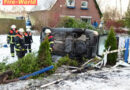 Deutschland: Auto schleudert in Vorgarten -> 6 Pkw-Insassen hatten Glück