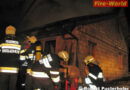 Stmk: Dachstuhlbrand eines Wohnhauses in Krieglach
