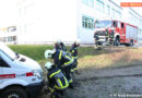 Nö: Feuerwehr befreit RTW aus misslicher Lage