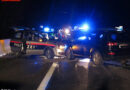 Oö: Geisterfahrerin kracht auf A1 gegen Polizeifahrzeug