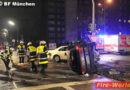 Bayern: Zwei Leichtverletzte bei Verkehrsunfall mit Taxi in München