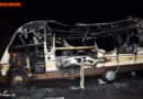 Schweiz: Wohnmobil bei Neuheim in Vollbrand