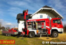 Bgld: FF Oberpullendorf und Hochstraß beheben Sturmschaden