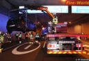 Nö: Autobergung nach Unfall auf der S1 im Tunnel Vösendorf