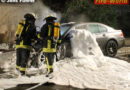 Deutschland: Brand eines 7er BMW