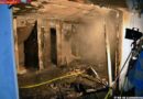 W: Vollbrand im Erdgeschoß eines Einfamilienhauses