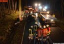 D: Pkw prallt frontal gegen einen Baum