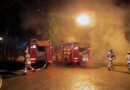 Stmk: Starke Rauchentwicklung beim Brand einer Müllinsel