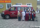 Tirol: Hippinger Feuerwehr als Transporter für Sternsinger
