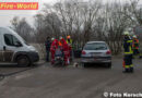 Oö: Unfall mit eingeschlossener Person in Hörsching