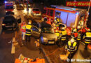 Bayern: Autolenker nach Unfall in München schwer verletzt eingeklemmt