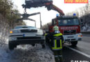 Nö: Eisbrüche auf der A2 im Wechselabschnitt & Autobergung nach Radverlust