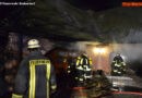Deutschland: Feuer in Garage in Emkendorf