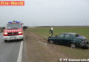 Nö: Auto bei Gänserndorf aus Acker geborgen