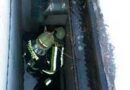 Oö: Katze von der Feuerwehr aus Schacht gerettet