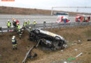 Bgld: Monteure bei Unfall mit Transporter auf der A6 verletzt