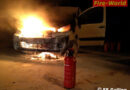 Sbg: Fahrzeugbrand im Tankstellenbereich auf der A10 (+ Video)