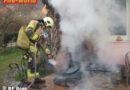 Stmk: Brand auf einer Terrasse in Graz-Eggenberg