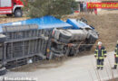 Nö: Eingeklemmter Lenker nach Lkw-Unfall in Irnfritz