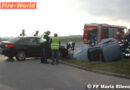 Nö: Bergungsarbeiten nach Unfall mit zwei Pkw in Maria Ellend