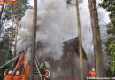 Deutschland: Nurdachhaus in Nordburg durch Feuer zerstört