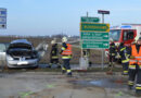 Oö: Personenrettung nach Unfall auf der B 133 in Hörsching